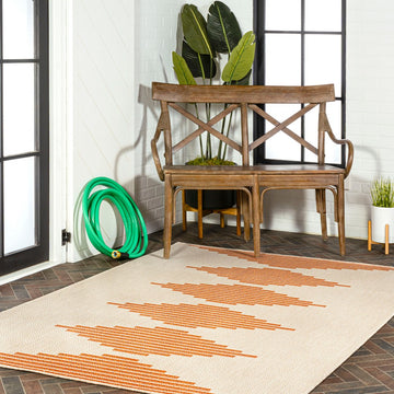 Vinales Diamond Stripe Indoor/outdoor Area Rug